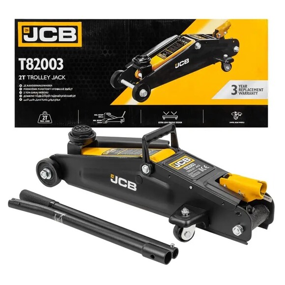 Домкрат подкатной JCB Tools 2.5 т (JCB-T82003) изображение 6