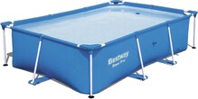 Бассейн каркасный BESTWAY Steel Pro Splash Pool, 259х170х61 см, прямоугольный (56403 BW)