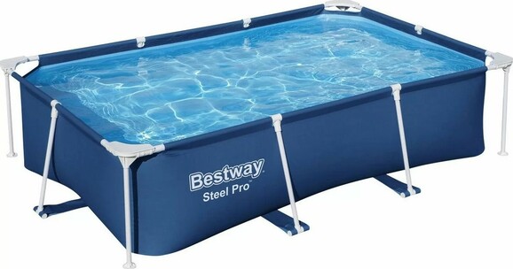 Басейн каркасний BESTWAY Steel Pro Splash Pool, 259х170х61 см, прямокутний (56403 BW) фото 2