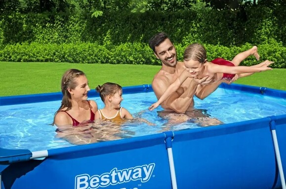 Басейн каркасний BESTWAY Steel Pro Splash Pool, 259х170х61 см, прямокутний (56403 BW) фото 6