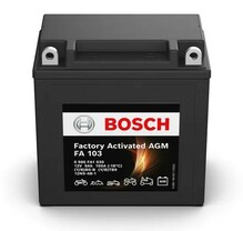 Мото акумулятор Bosch 6СТ-9 Аз (0 986 FA1 030)