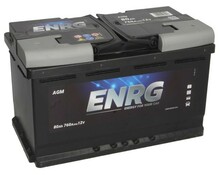 Автомобільний акумулятор ENRG ENRG580901076 12 В (80 Аh, 760 А, R+)