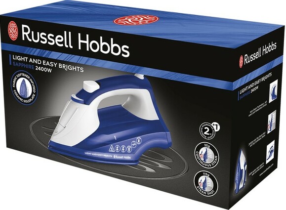 Утюг Russell Hobbs Light&Easy Brights Sapphire (26483-56) изображение 3