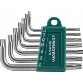 Комплект угловых ключей TORX JONNESWAY H08M07S (7 предметов)