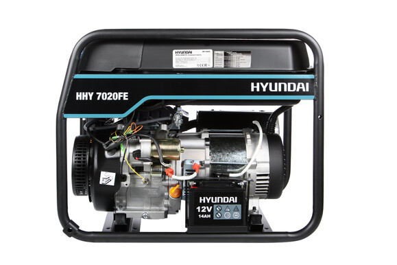Бензиновий генератор Hyundai HHY 7020FE фото 6