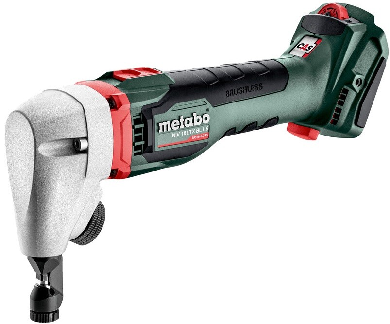 

Аккумуляторные вырубные ножницы по металлу Metabo NIV 18 LTX BL 1.6 MetaLoc, без АКБ и ЗУ (601614840)