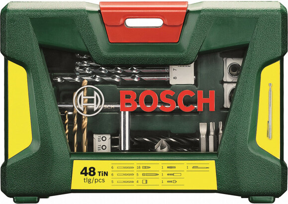Набор принадлежностей Bosch V-Line, 48 шт. (2607017314) изображение 2