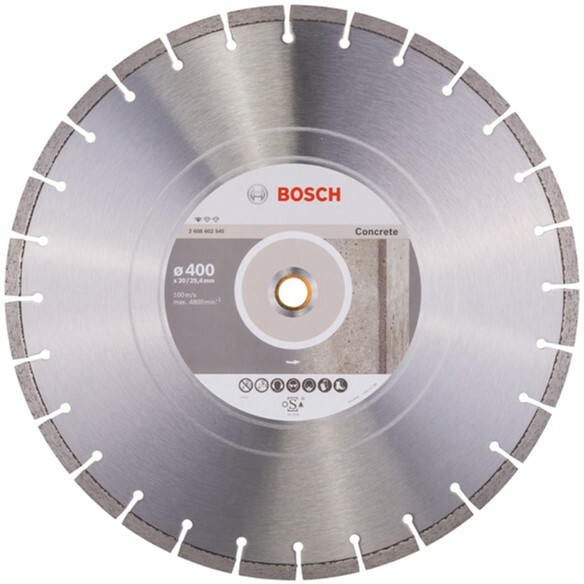 

Алмазный диск Bosch Standart for Concrete 400-20/25,4 мм (2608602545)