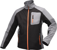 Куртка SoftShell черно-серая Yato YT-79532 размер L
