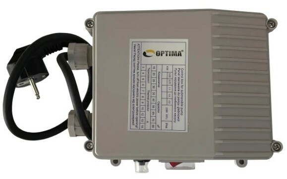 Насос свердловинний Optima 3SDm1,8/21 0,55 кВт (пульт+кабель) (21399) фото 3