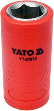 Головка торцевая диэлектрическая Yato 12 мм (YT-21012)
