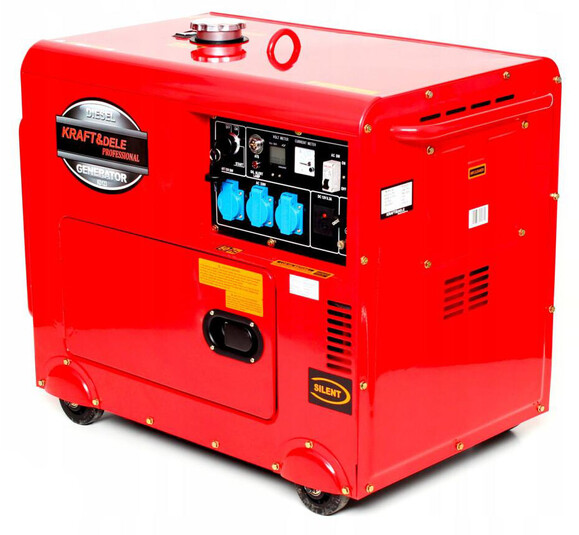 Дизельний генератор Kraft&Dele KD-123 + ATS фото 3