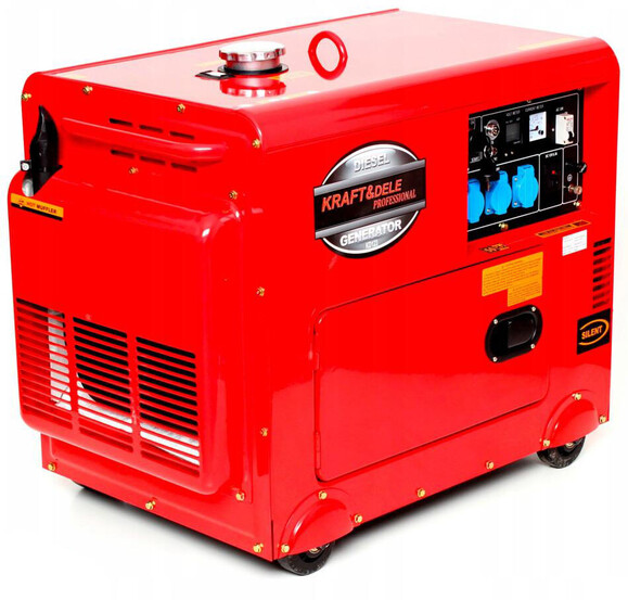 Дизельный генератор Kraft&Dele KD-123 + ATS изображение 2