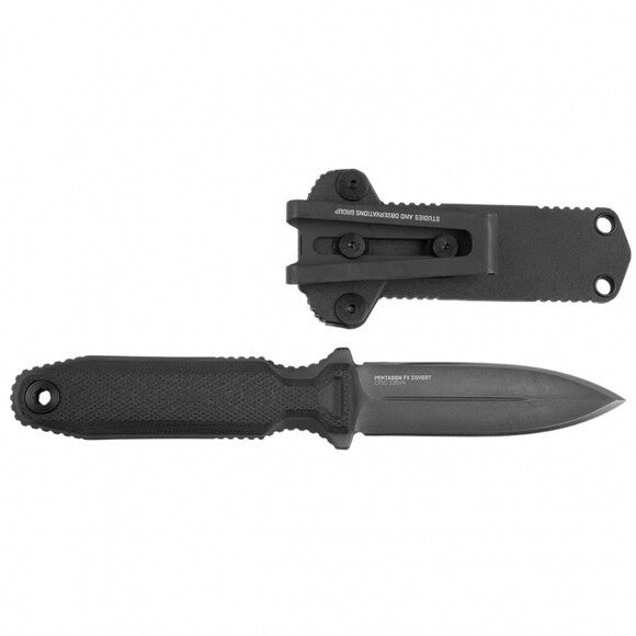 Нож нескладной SOG Pentagon FX Convert Blackout (SOG 17-61-03-57) изображение 4