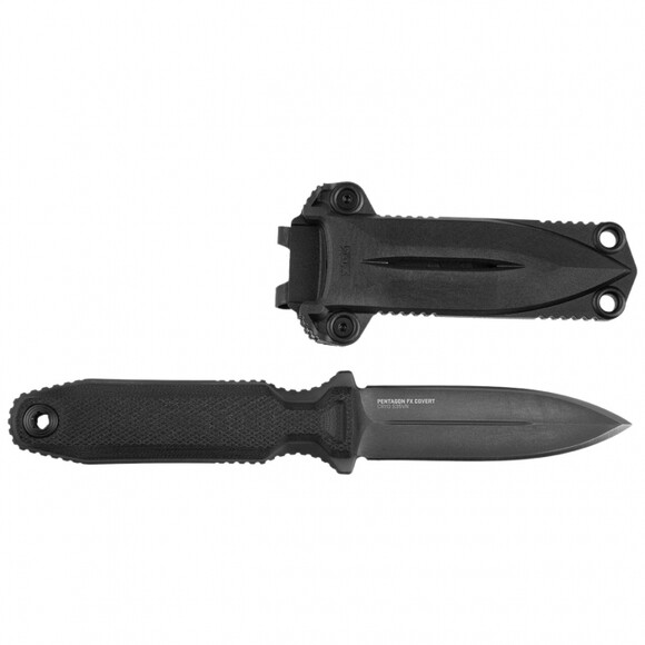 Нож нескладной SOG Pentagon FX Convert Blackout (SOG 17-61-03-57) изображение 3