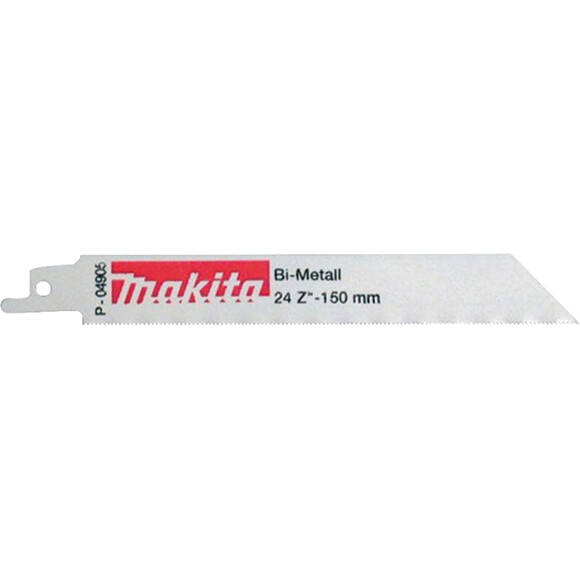 Набір пилок Makita BiM для ножівки 150 мм, 5 шт. (P-04905)