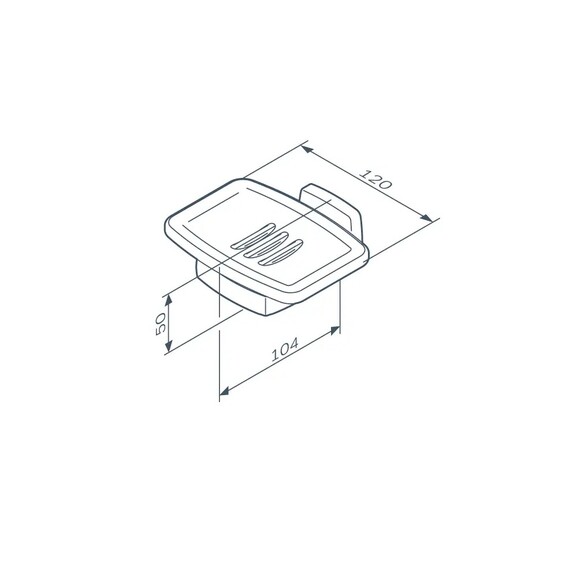 Мыльница стеклянная AM.PM Gem (A9034222) изображение 7