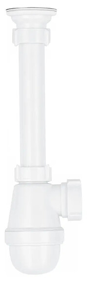 Сифон для раковини KronoPlast 1 1/4"х40 мм з різьбовим випуском SТ18080000 (CV008570)