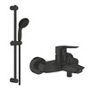 Смеситель для ванны Grohe QuickFix Start Cube Black (UA30330702) (CV032745)