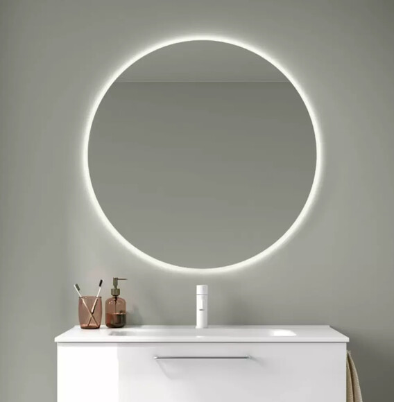 Зеркало ROYO Lua 90х90 см, с LED подсветкой, круглое (125523) изображение 2