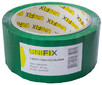 Стрічка клейка пакувальна UNIFIX 45 мм, 200 м (зелена) (SKG-5400266)