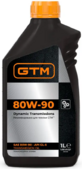 Трансмиссинное масло GTM Dynamic Transmissions 80W-90, 1 л (83405)