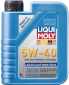 Синтетическое моторное масло LIQUI MOLY Leichtlauf High Tech 5W-40, 1 л (2327)