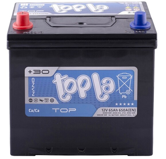 Аккумулятор Topla Top JIS 6 CT-65-L (118765)