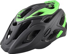 Велосипедний шолом Grey's, L, чорно-зелений, матовий (GR21124)