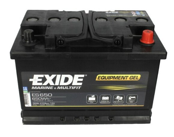 Акумулятор EXIDE ES650, 56Ah/460A фото 3