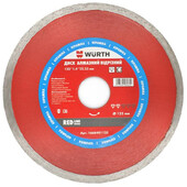 Диск алмазный Wurth RED LINE CERAMIC, 125x1x1.4x22.23 мм (1668401125)