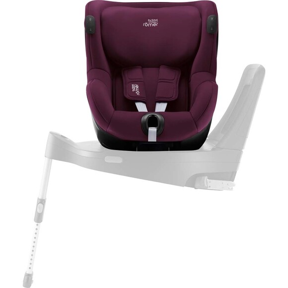 Дитяче автокрісло BRITAX-ROMER DUALFIX iSENSE (burgundy red) (2000035108) фото 5