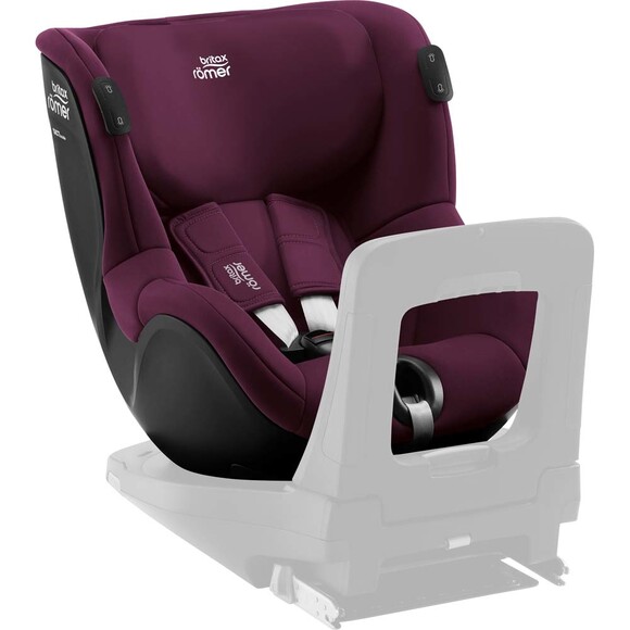 Детское автокресло BRITAX-ROMER DUALFIX iSENSE (burgundy red) (2000035108) изображение 2