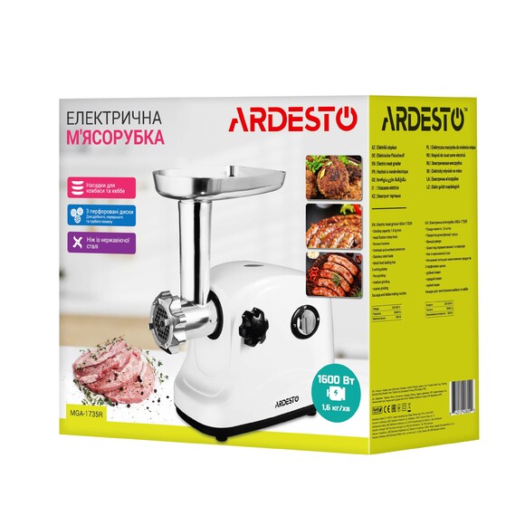 Мясорубка Ardesto MGA-1735R изображение 23