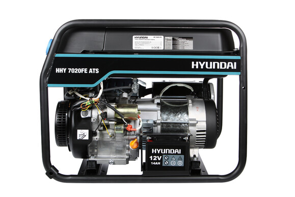 Бензиновий генератор Hyundai HHY 7020FE-ATS фото 2