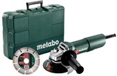 Угловая шлифмашина Metabo W 750-125 Set (603605510)