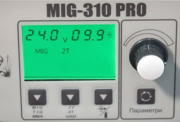 Зварювальний напівавтомат Kaiser MIG-310 PRO 3в1 інверторний (84330) фото 9