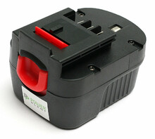 Аккумулятор PowerPlant для шуруповертов и электроинструментов BLACK&DECKER GD-BD-12(B), 12 V, 2 Ah, NICD (DV00PT0025)