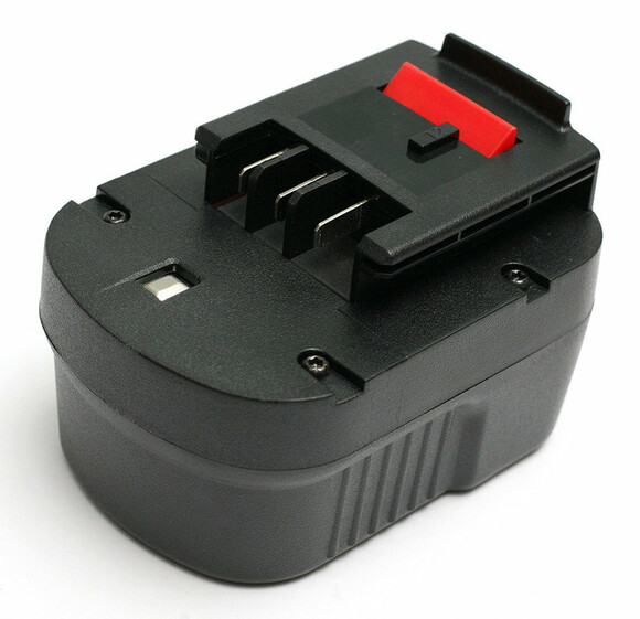 Аккумулятор PowerPlant для шуруповертов и электроинструментов BLACK&DECKER GD-BD-12(B), 12 V, 2 Ah, NICD (DV00PT0025) изображение 2