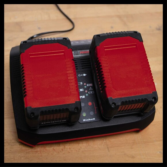 Зарядное устройство Einhell Twincharger Kit 2x 3,0Ah (4512083) изображение 2