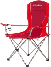 Розкладний стілець KingCamp Arms Chairin Steel Red (KC3818 Red)