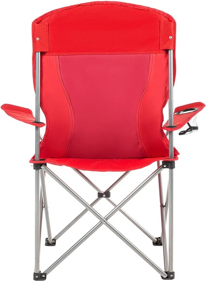 Розкладний стілець KingCamp Arms Chairin Steel Red (KC3818 Red) фото 5