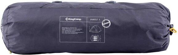 Палатка KingCamp Family 3 (KT3073) Blue изображение 5