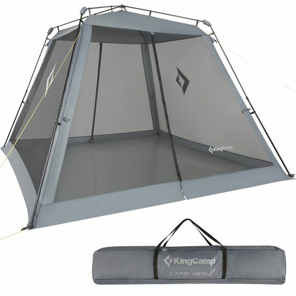 Тент-шатер KingCamp Camp King Cool (KT8108) Black/Dark Grey фото 5