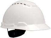Защитная каска 3M H-700C-VI с вентиляцией (7000104141) Белая