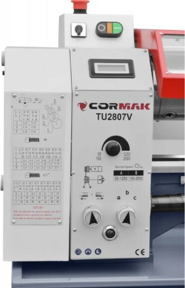 Токарный станок CORMAK TU2807V фото 2