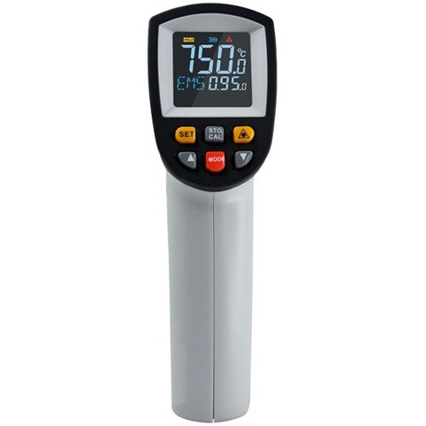 Безконтактний інфрачервоний термометр (пірометр) Benetech -50-750°C (GT750) фото 3