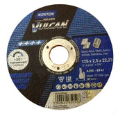 Диск отрезной по металлу Norton Vulcan 125х22.2 мм (70V111)