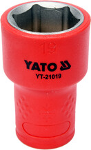 Головка торцевая диэлектрическая Yato 19 мм (YT-21019)