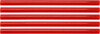 Стержни клеевые Yato 11.2х200мм красные 5 шт (YT-82434)